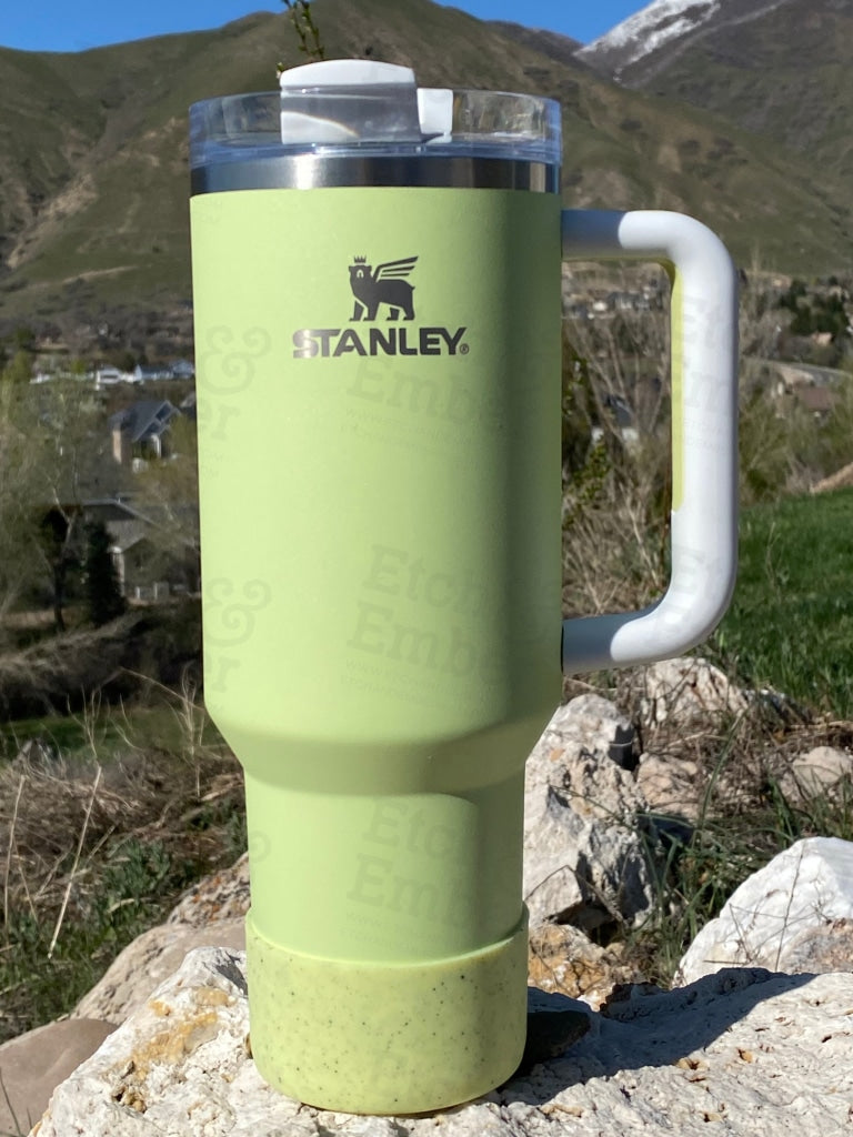 Citron Granite Floral Stanley Tumbler Boot -Fits 20-40Oz