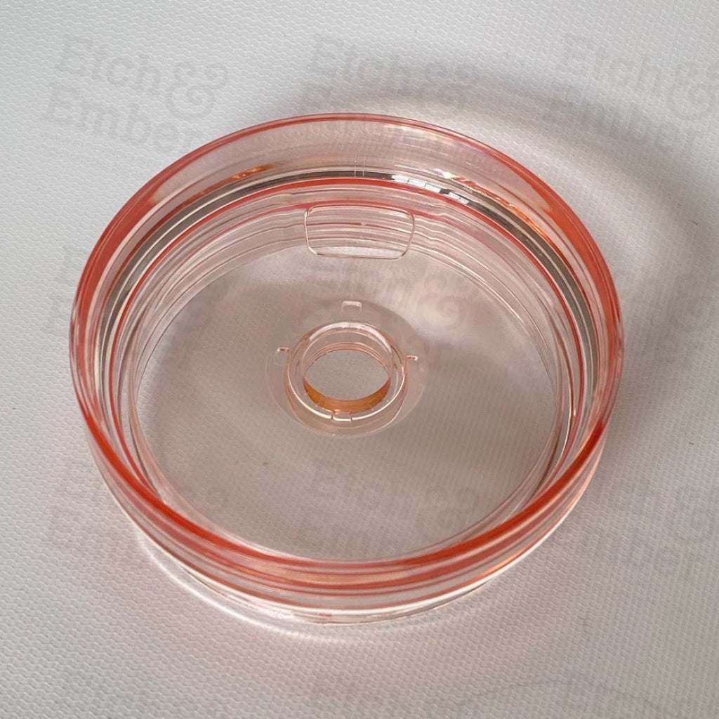 CLOUD/NUDE CLEAR Stanley Colored Lid – Etch and Ember