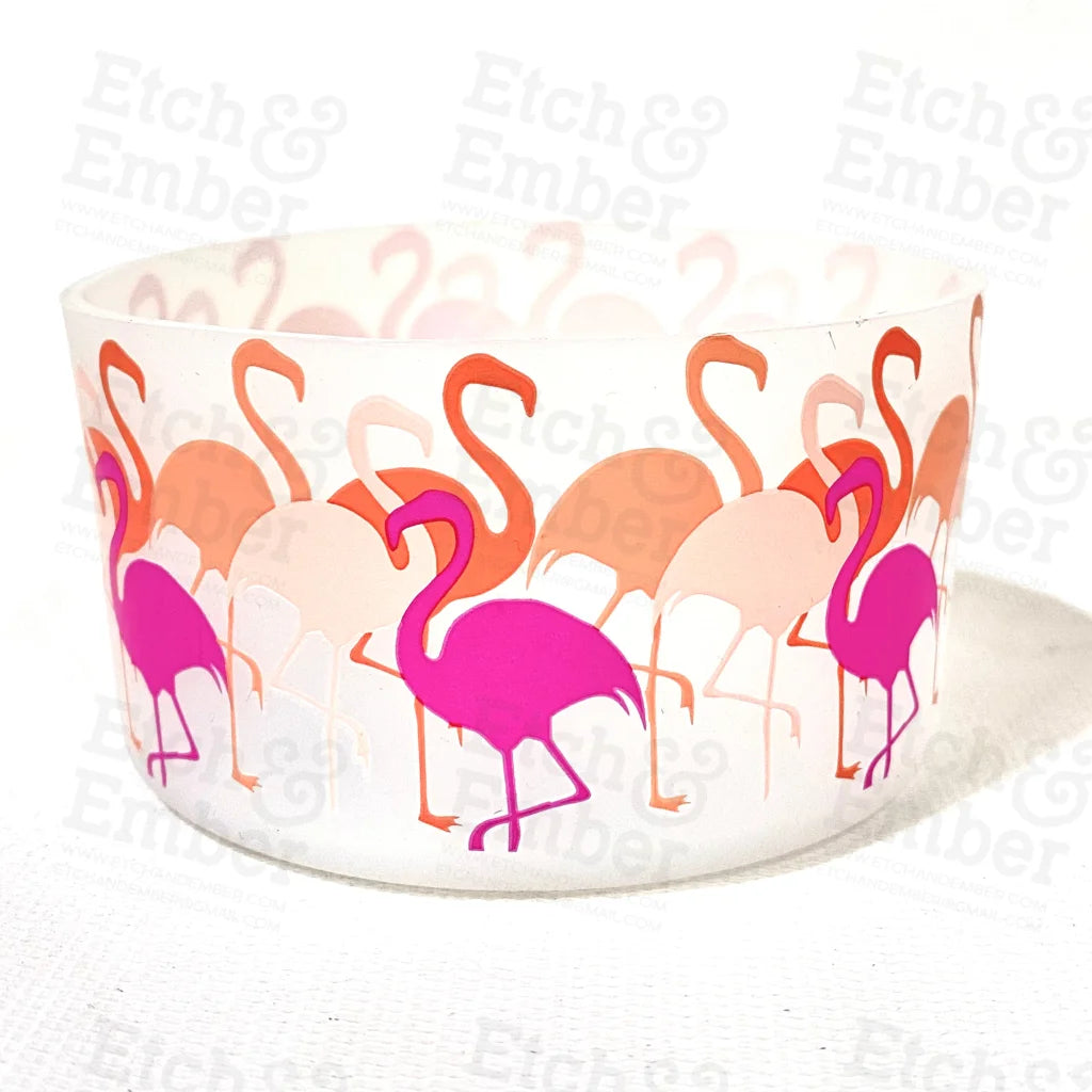 FLAMINGOS Tumbler Boot -fits 20-40oz – Etch and Ember