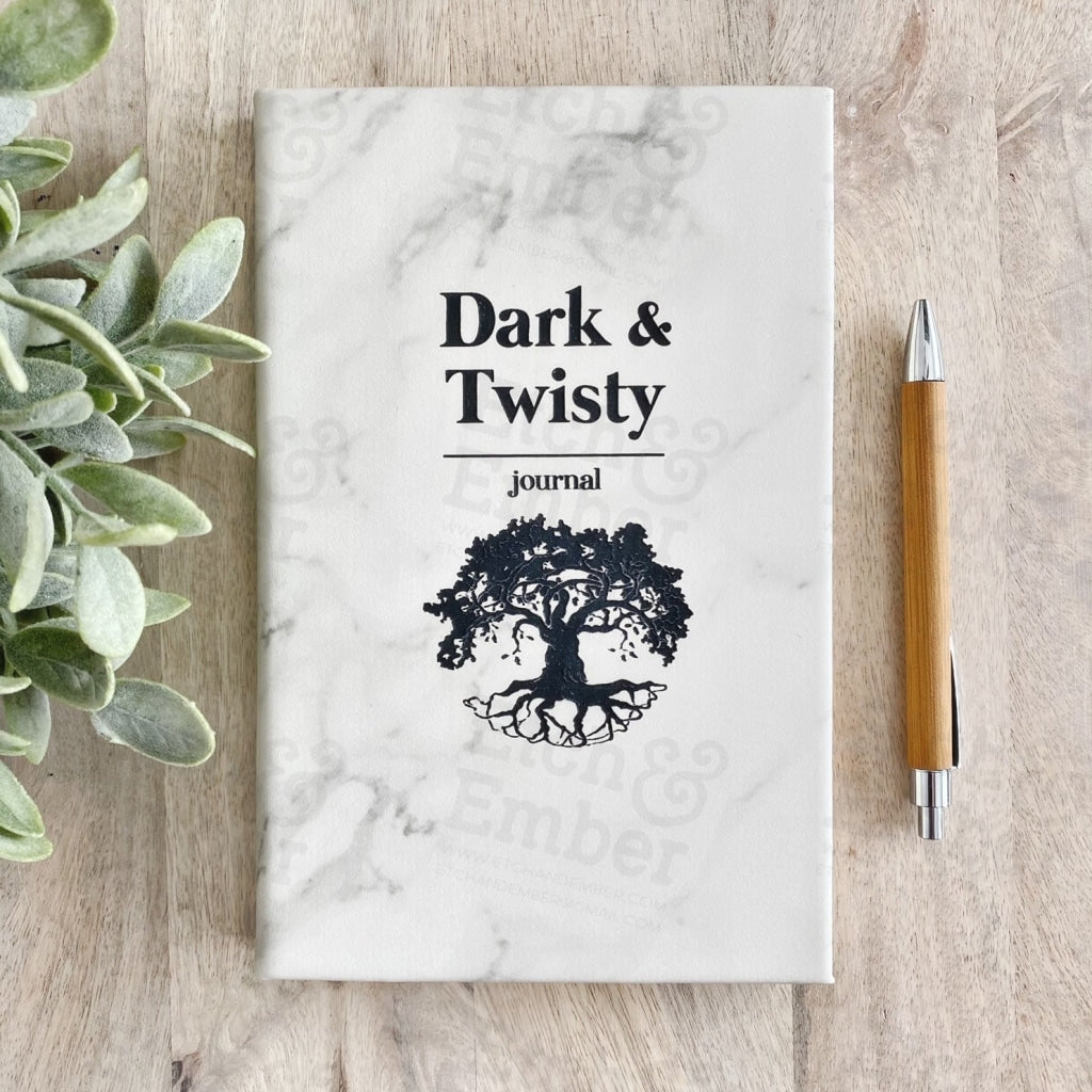 Funny Faux Leather Journals- Free Shipping Dark And Twisty Journal
