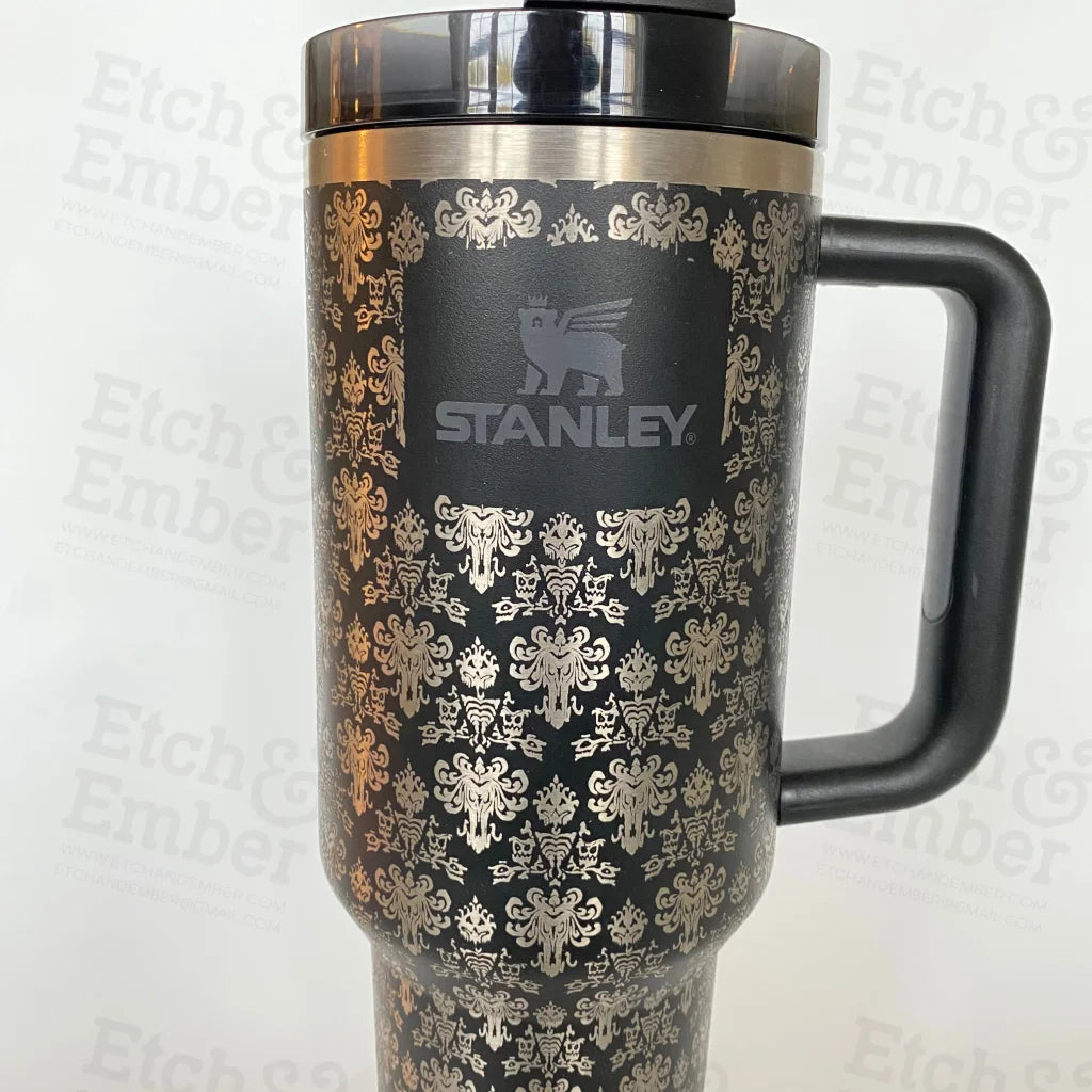 Haunted Mansion Custom Stanley Adventure Quencher 40 Oz Tumbler Tumblers