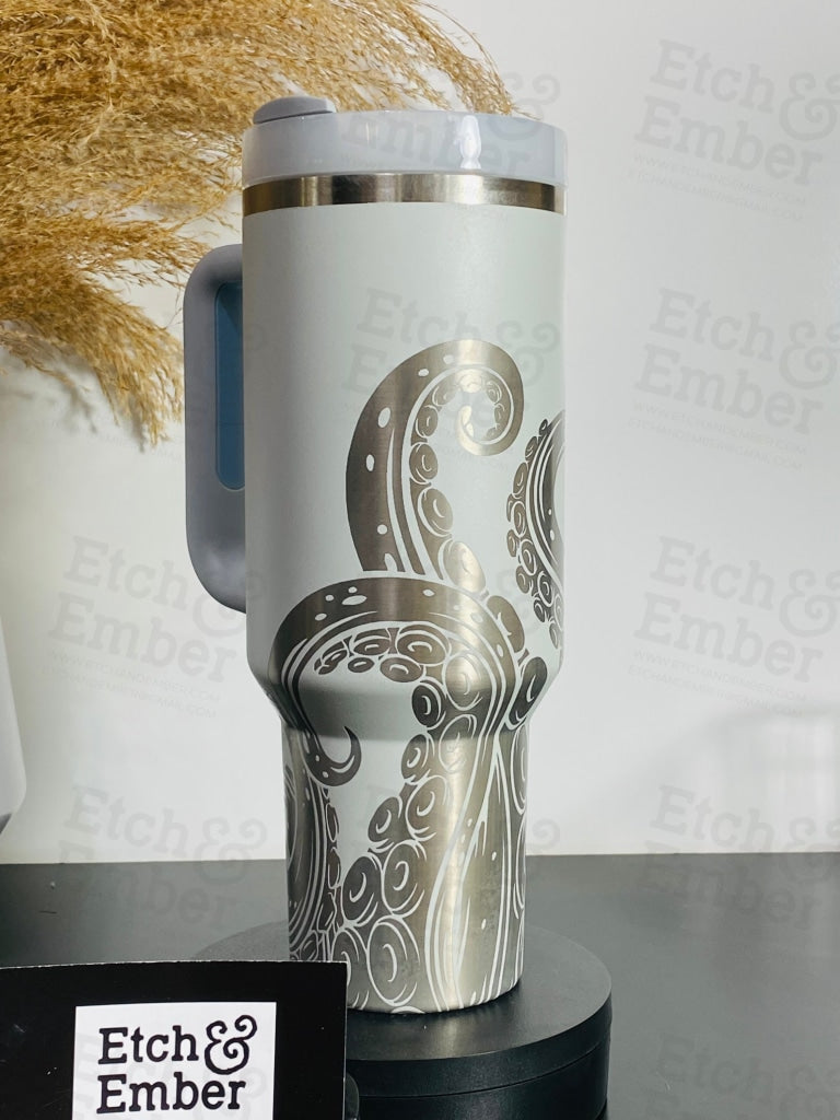 Kraken Custom Stanley Adventure Quencher 40 Oz Tumbler Tumblers