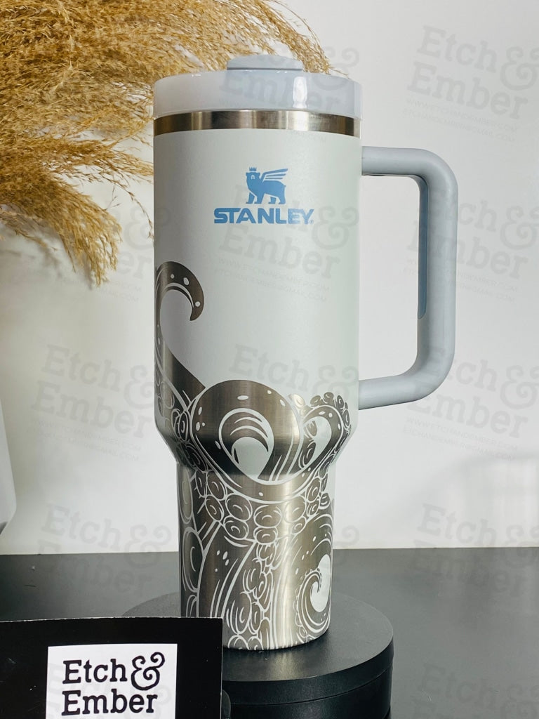 Kraken Custom Stanley Adventure Quencher 40 Oz Tumbler Tumblers