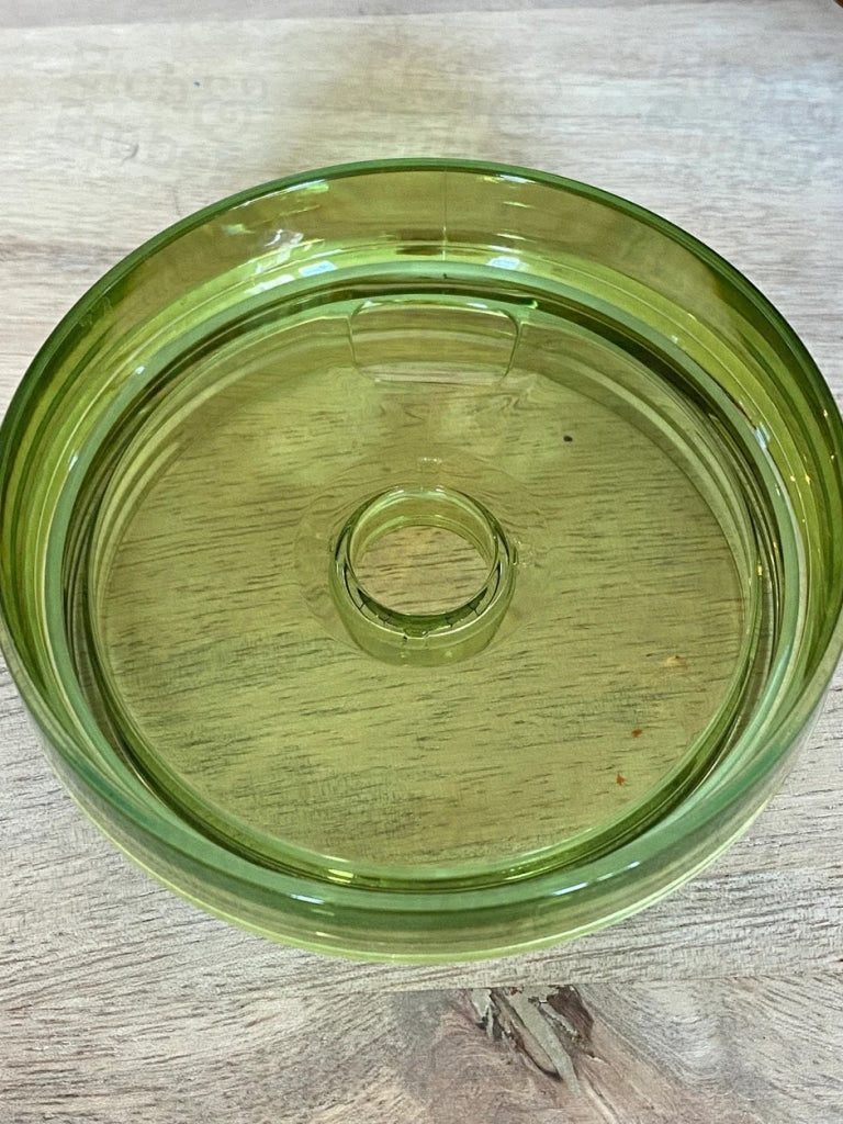 LIME GREEN CLEAR Stanley Colored Lid – Etch and Ember