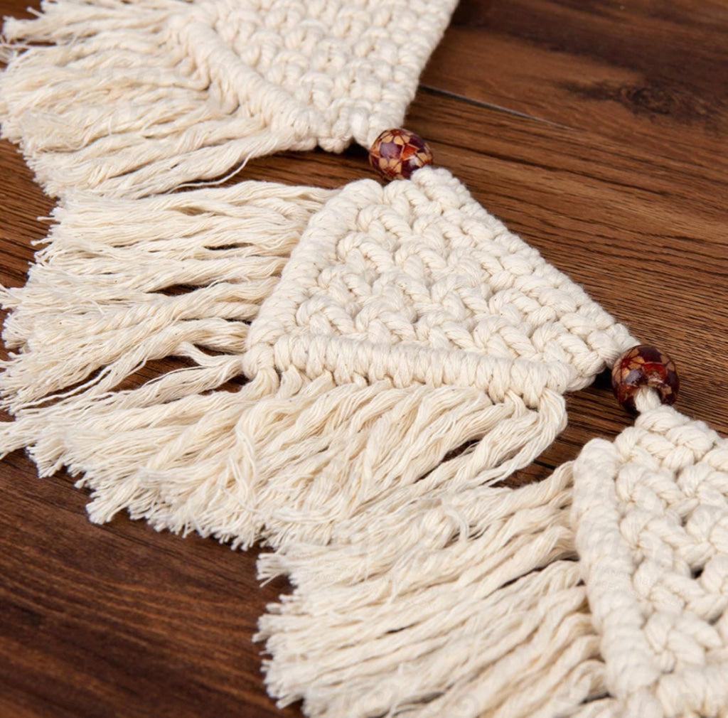 Macrame Banner Wall Hanging