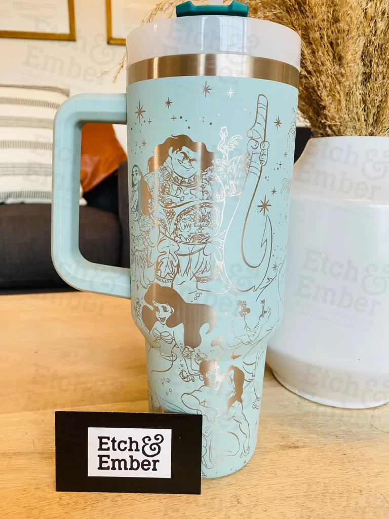 Magical Vacation Custom Stanley Adventure Quencher 40 Oz Tumbler Tumblers