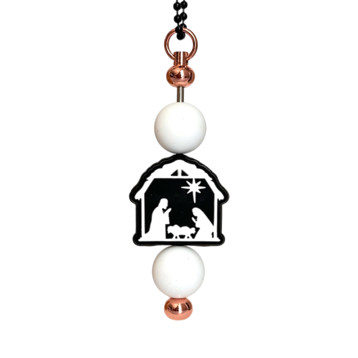 Nativity Bar Tumbler Handle Charm for Stanley
