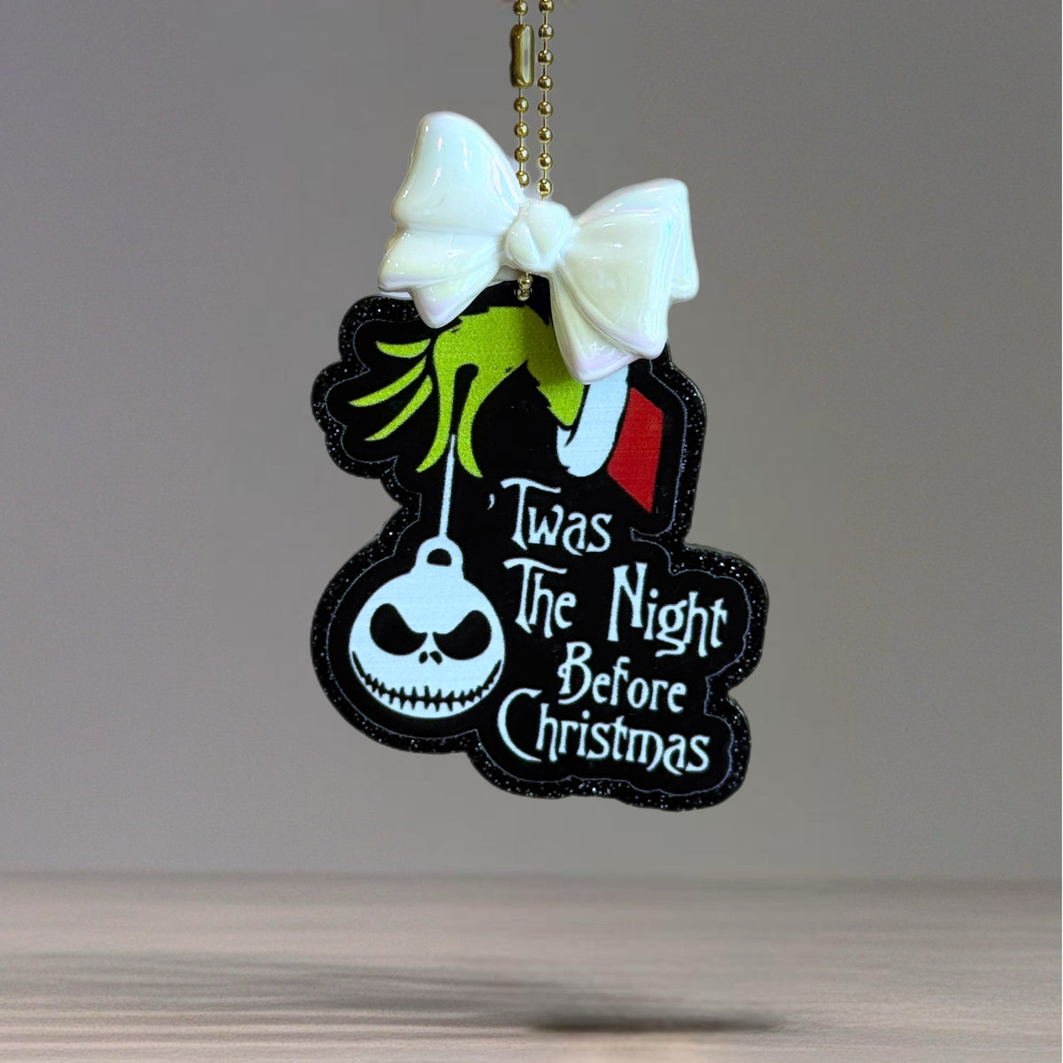 Night Before Christmas Tumbler Handle Charm for Stanley