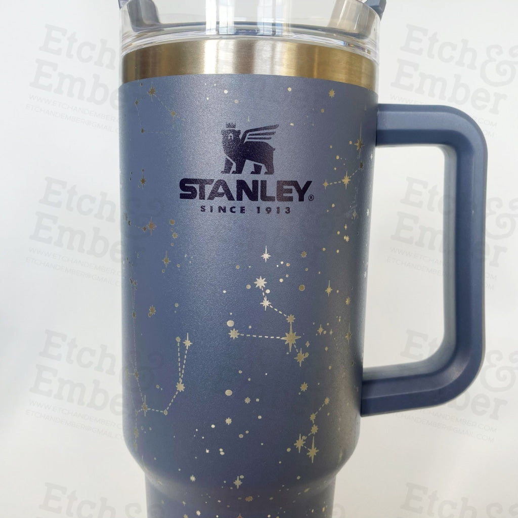 Nightsky Landscape Custom Stanley Adventure Quencher 40 Oz Tumbler Tumblers