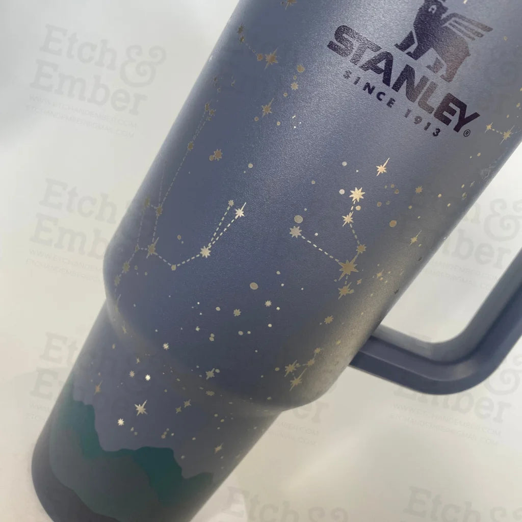 Nightsky Landscape Custom Stanley Adventure Quencher 40 Oz Tumbler Tumblers