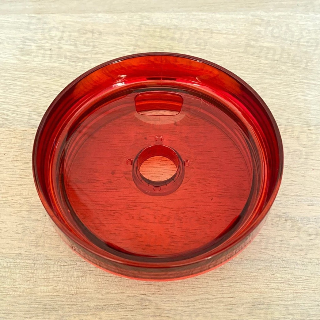 RED CLEAR 2.0 Stanley Colored Lid
