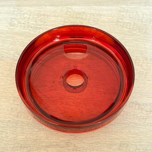Red Clear Stanley Colored Lid