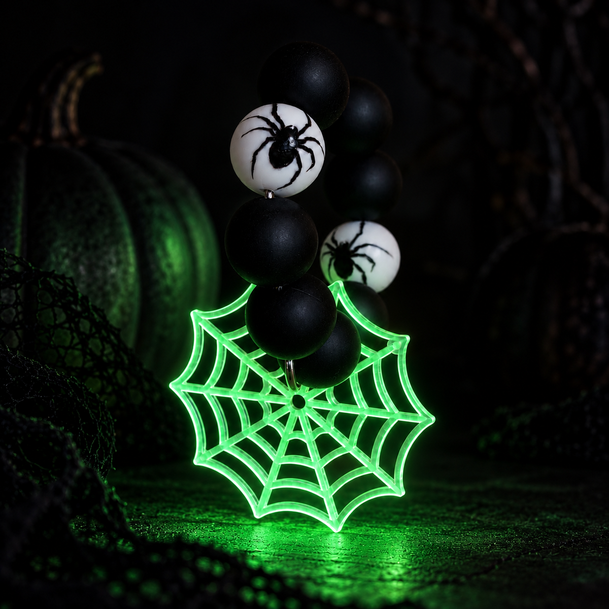 Spider Bracelet Tumbler Handle Charm, view 2, fits Owala FreeSip