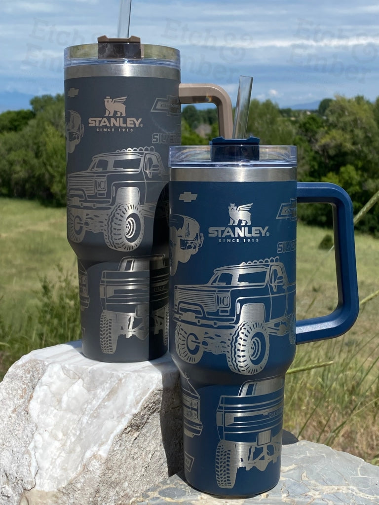 Square Body For Life Custom Stanley Adventure Quencher 40 oz tumbler