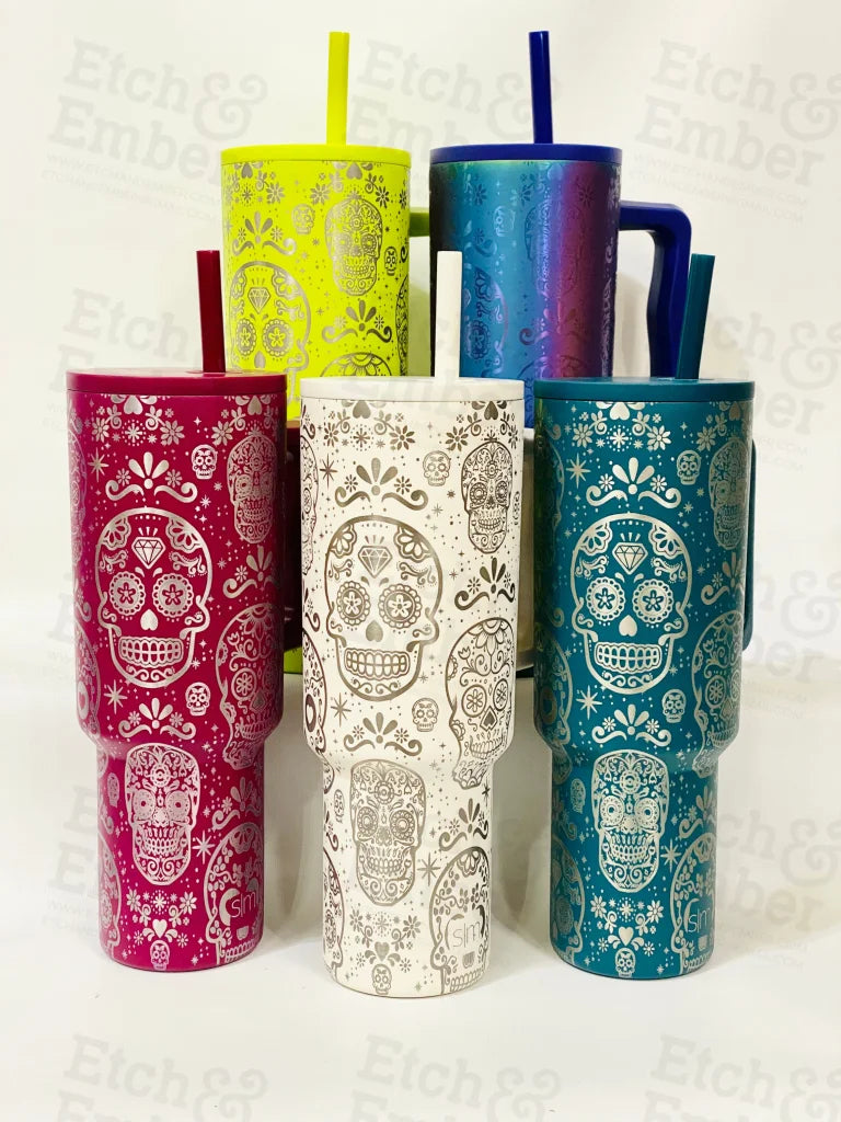Tigerlily Made to Order-Laser Engraved 40oz Quencher Tumbler-Full