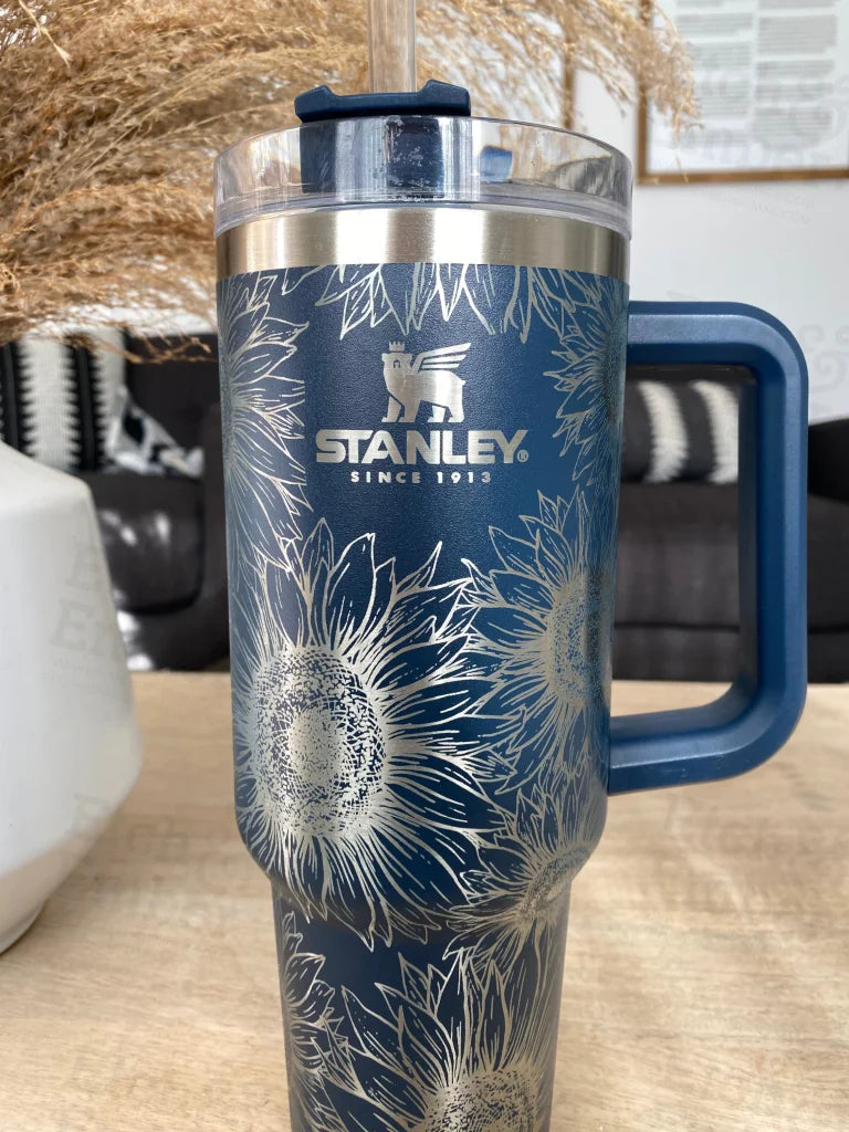 Sunflowers Custom Stanley Adventure Quencher 40 Oz Tumbler Tumblers