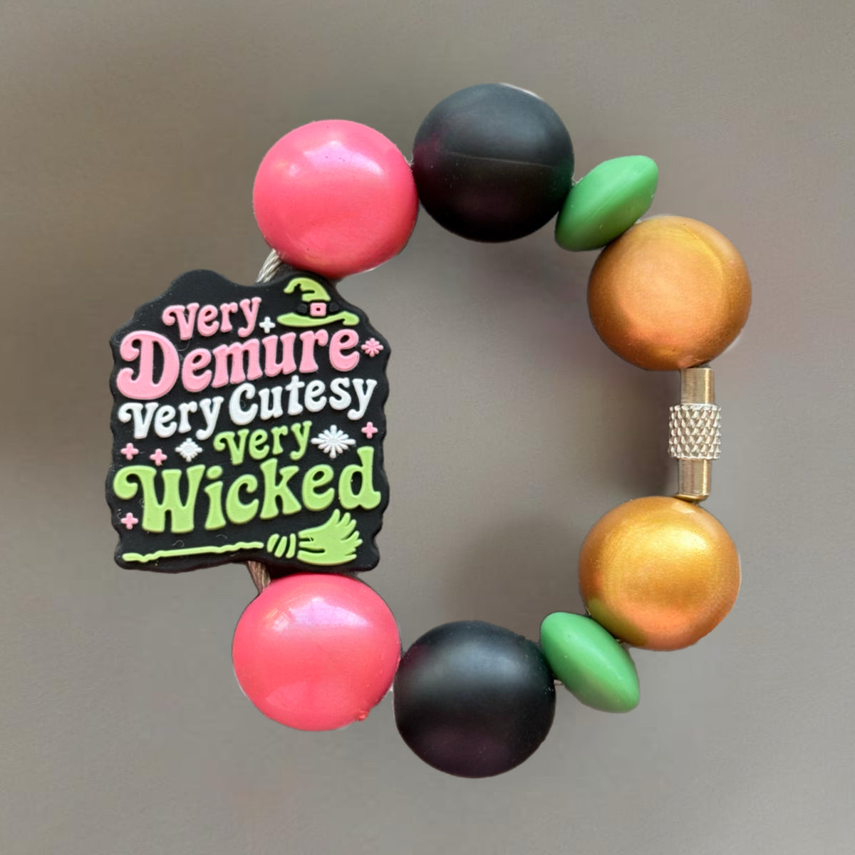 Very Demure, Very Witchy Tumbler Charm for Stanley