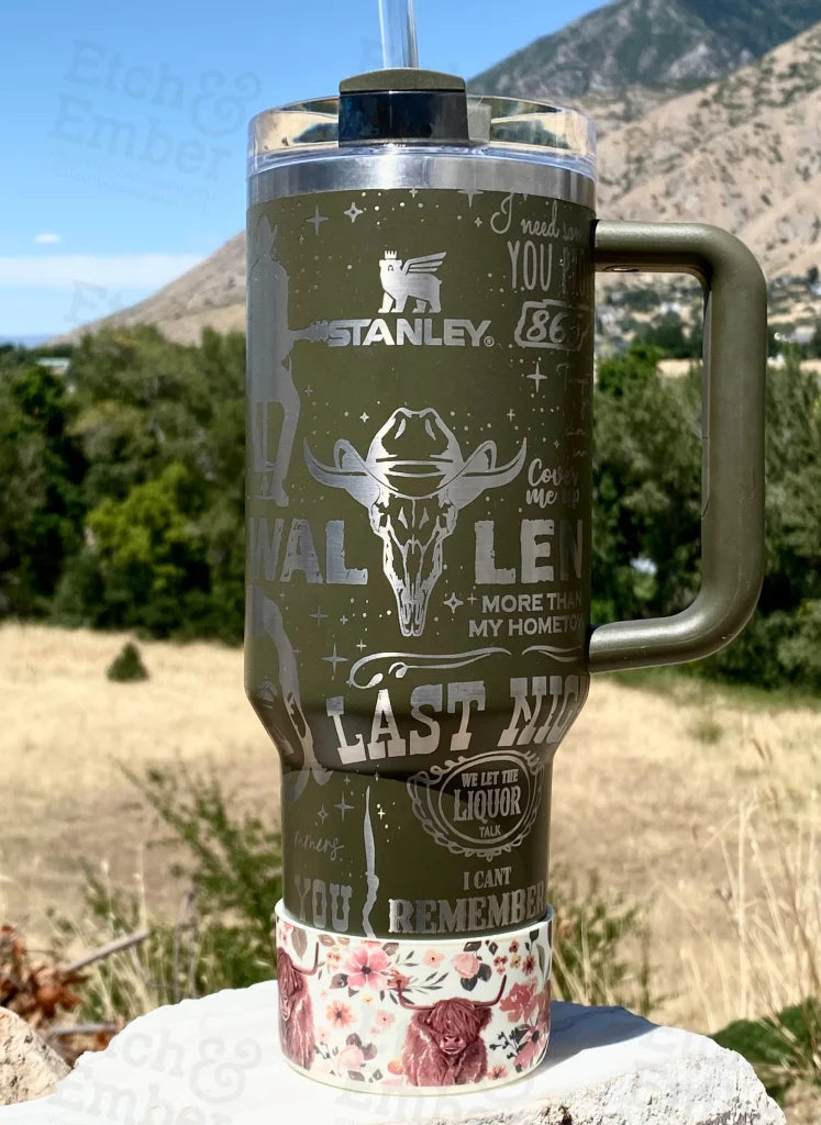 Wallen Custom Stanley Adventure Quencher 40 Oz Tumbler Tumblers