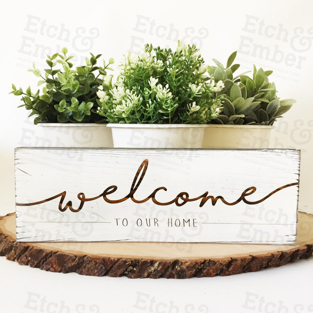 Welcome Farmhouse Sign- Free Shipping Signs