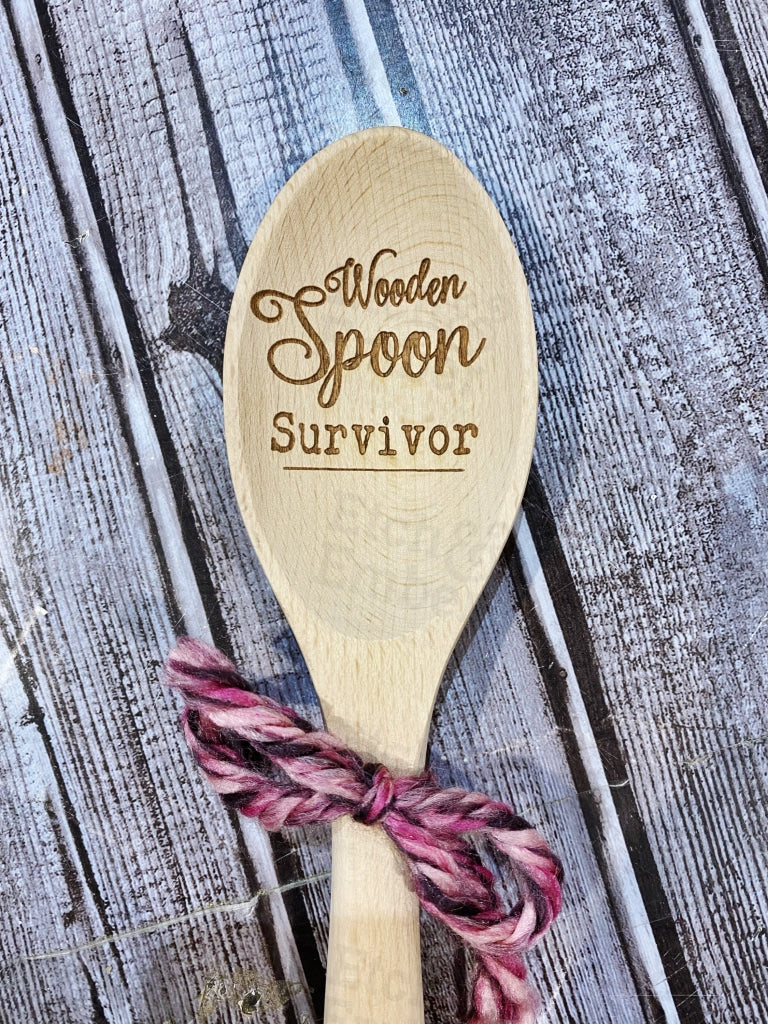 Wooden Spoon- Farmhouse Wooden Spoon Kitchen Decor Survivor