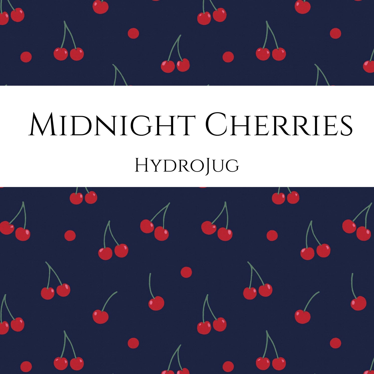 Midnight Cherries Hydrojug