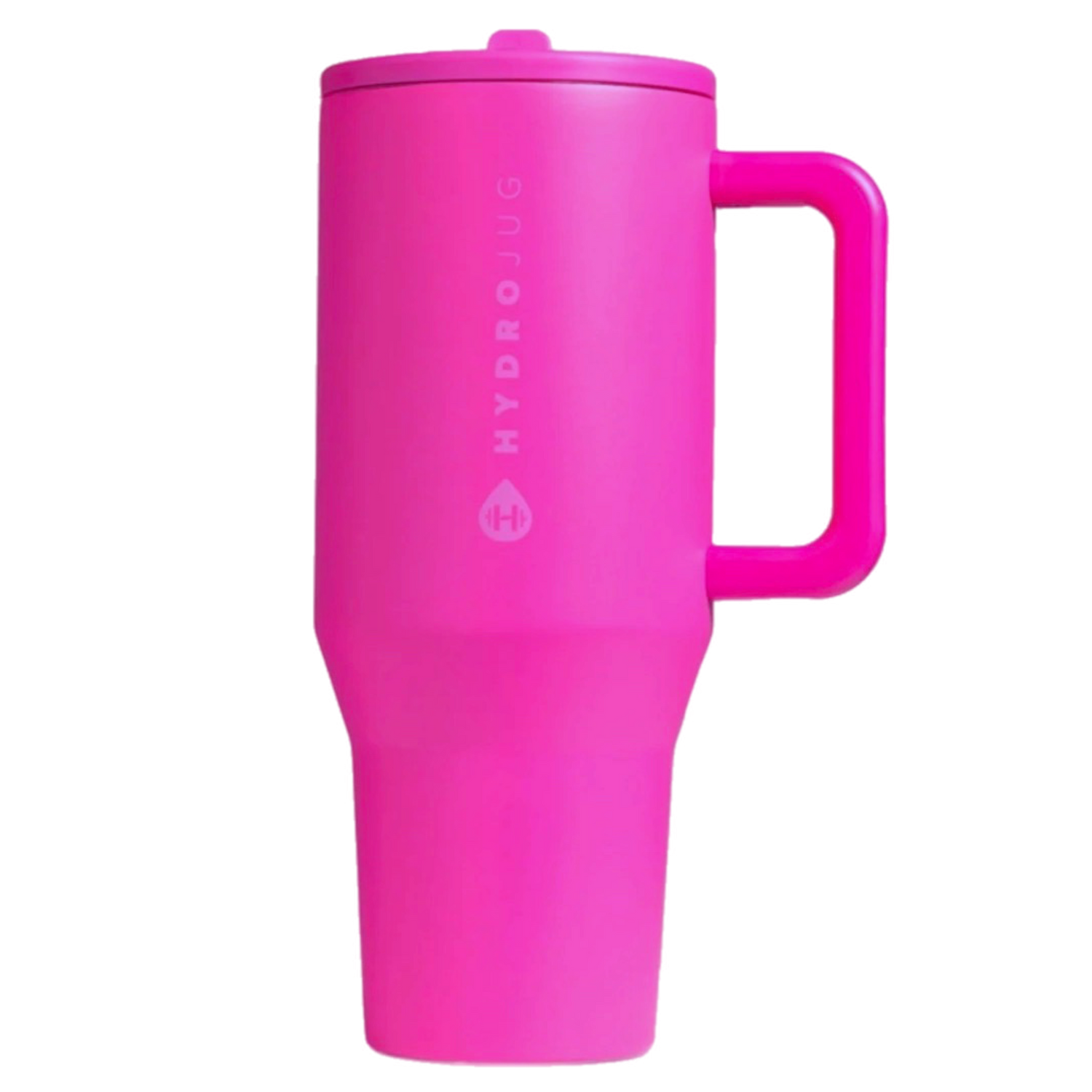 Razzle HydroJug 40oz hot pink tumbler with handle