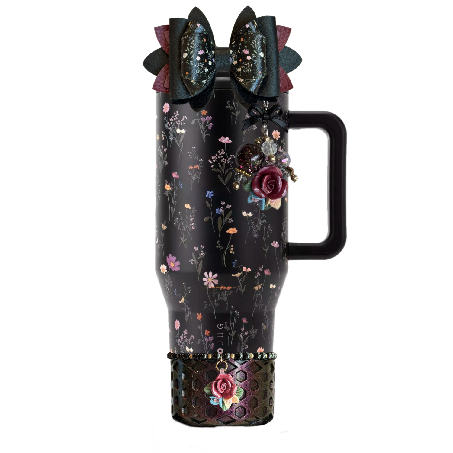 HydroJug midnight floral