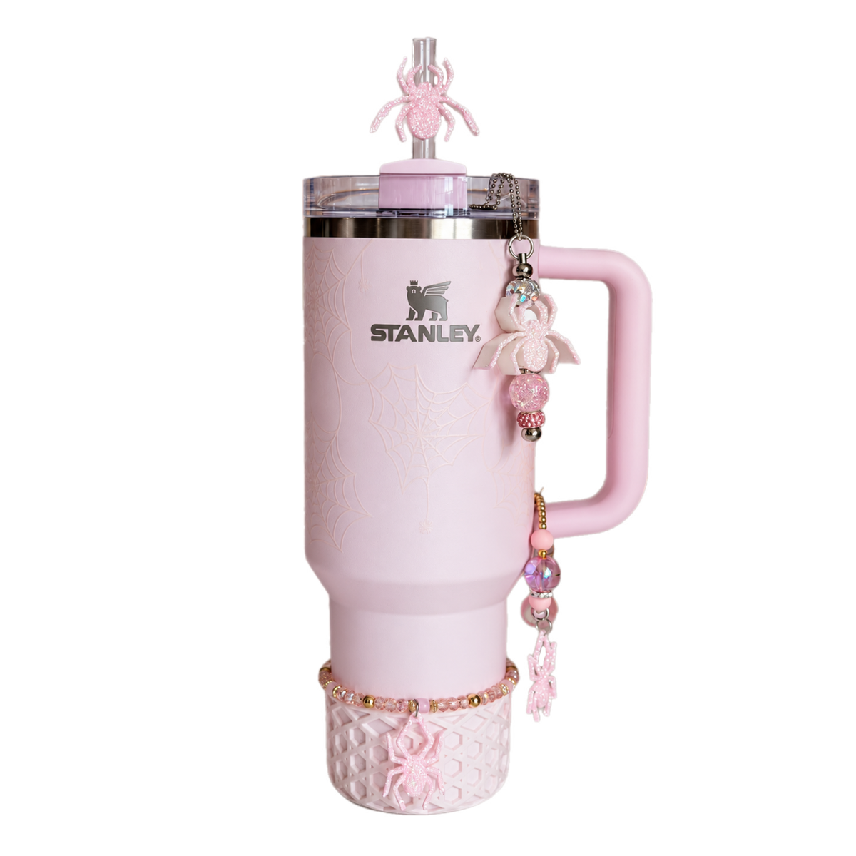 Stanley Pink sugar spider webs