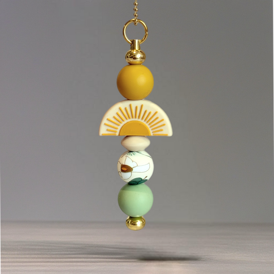 Cottage Core Bar Charm - Tumbler Handle Charm