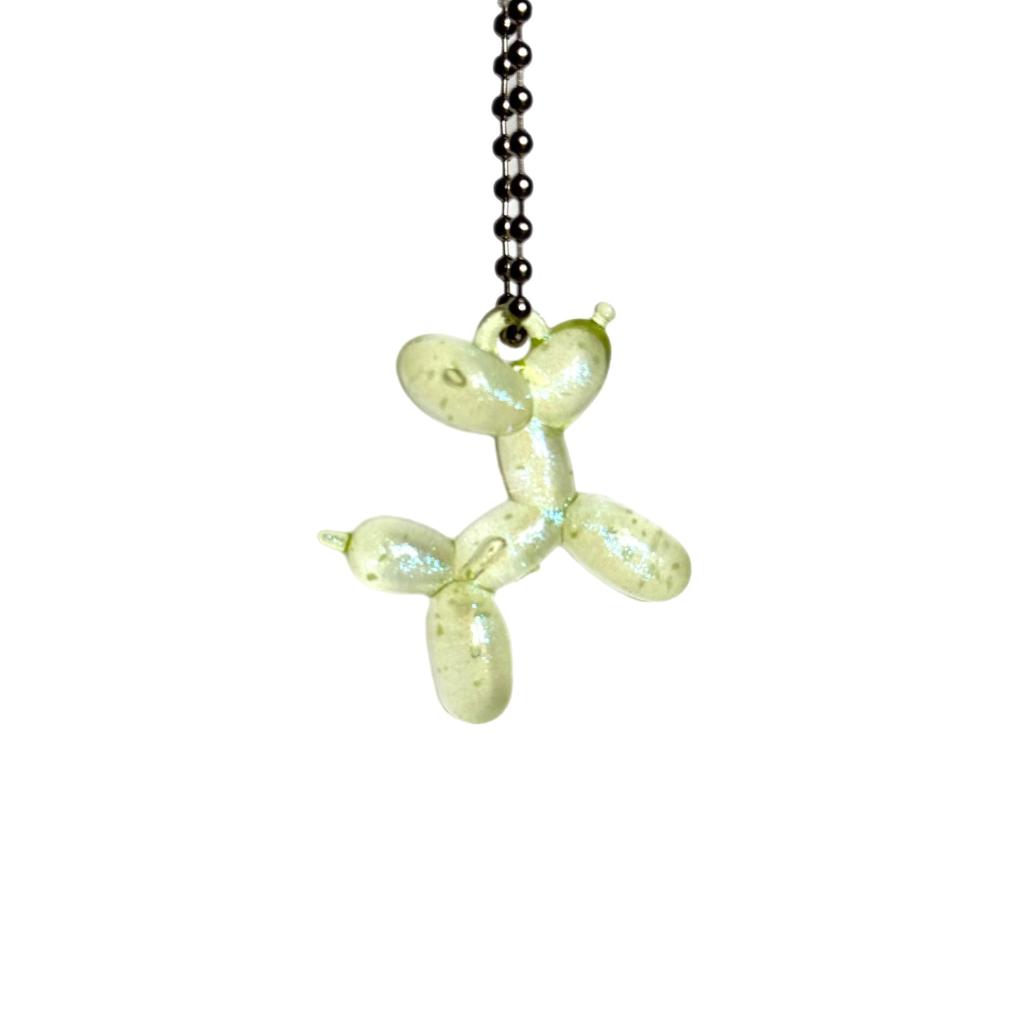 Glow in the Dark Balloon Dog Charm - Tumbler Handle Charm