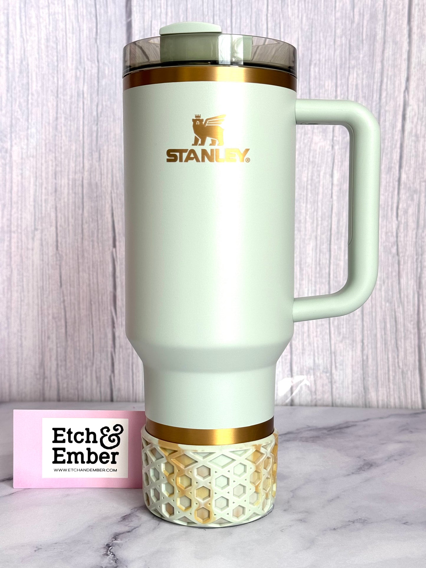 Celadon Mint WAFFLE Remix Tumbler Boot -fits 20-40oz