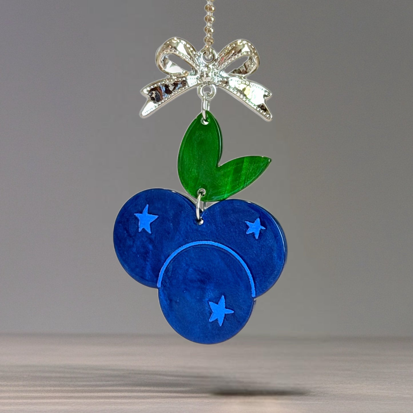 Freshly Pick’d Blueberries Charm - Tumbler Handle Charm