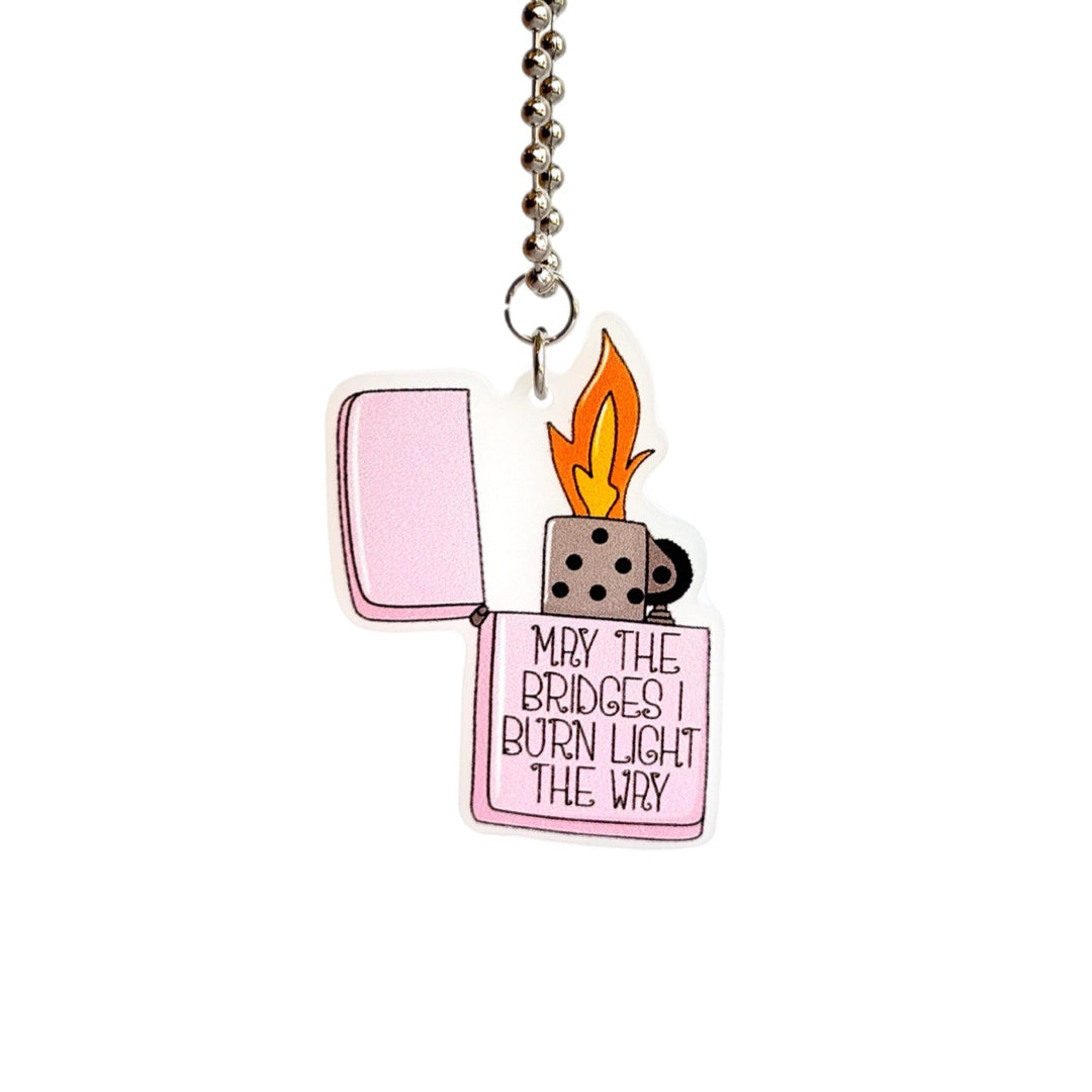 BRIDGES I BURN Charm - Tumbler Handle Charm