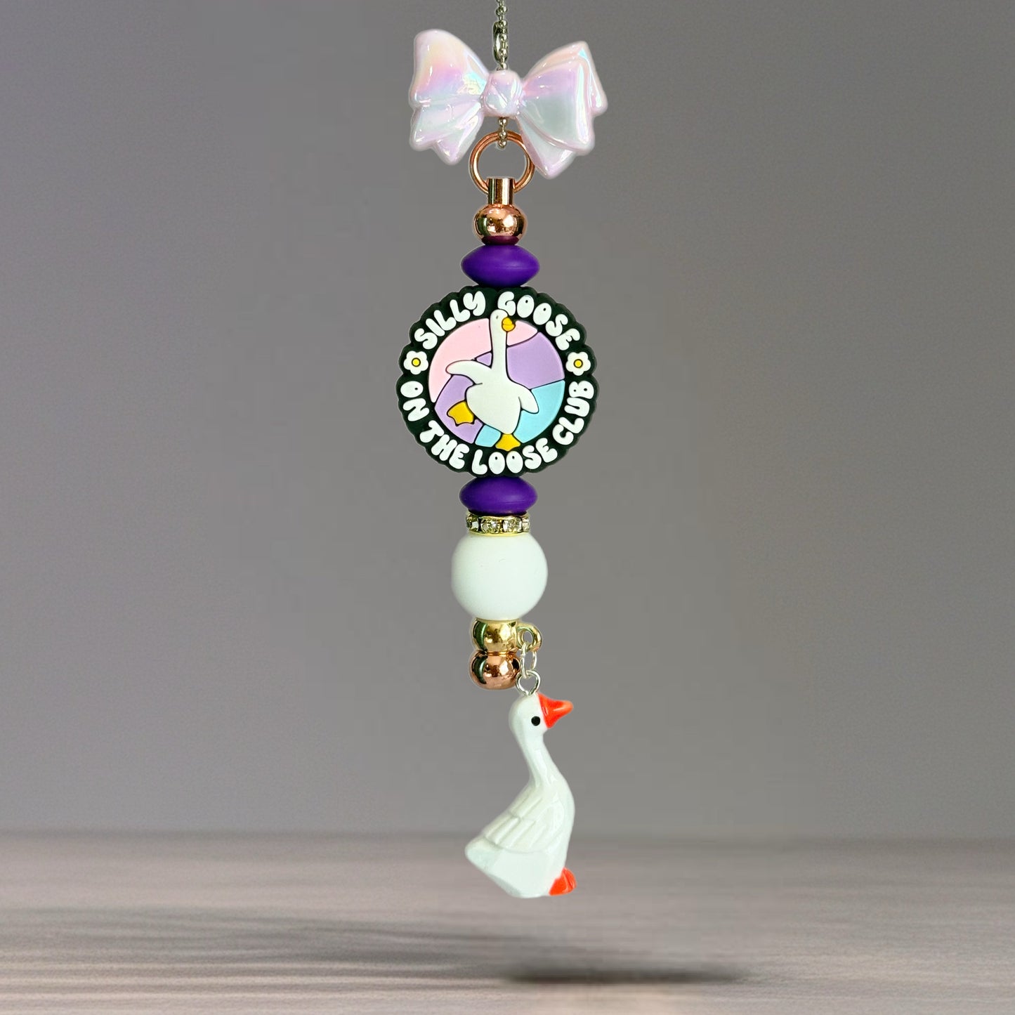 Silly Goose Charm - Tumbler Handle Charm