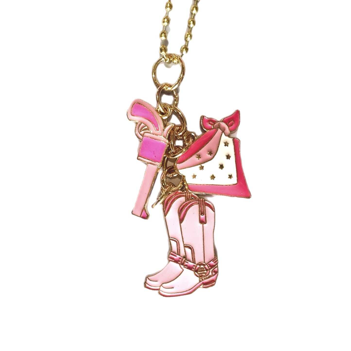 Howdy Malibu Girl Charms - Tumbler Handle Charm