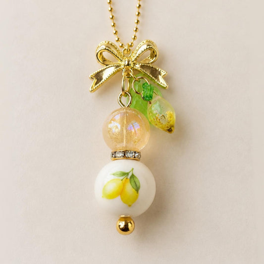 Pink Lemonade Charm - Tumbler Handle Charm