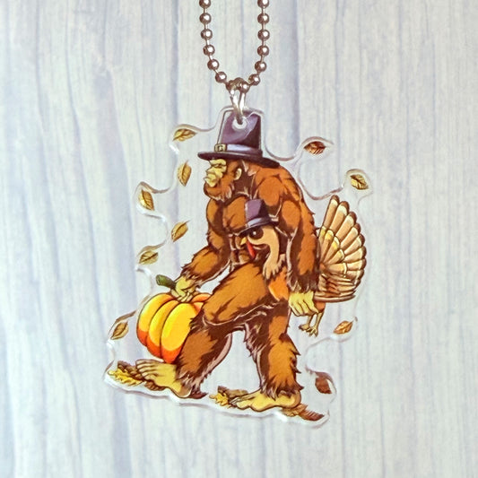 Sasquatch Charm - Tumbler Handle Charm