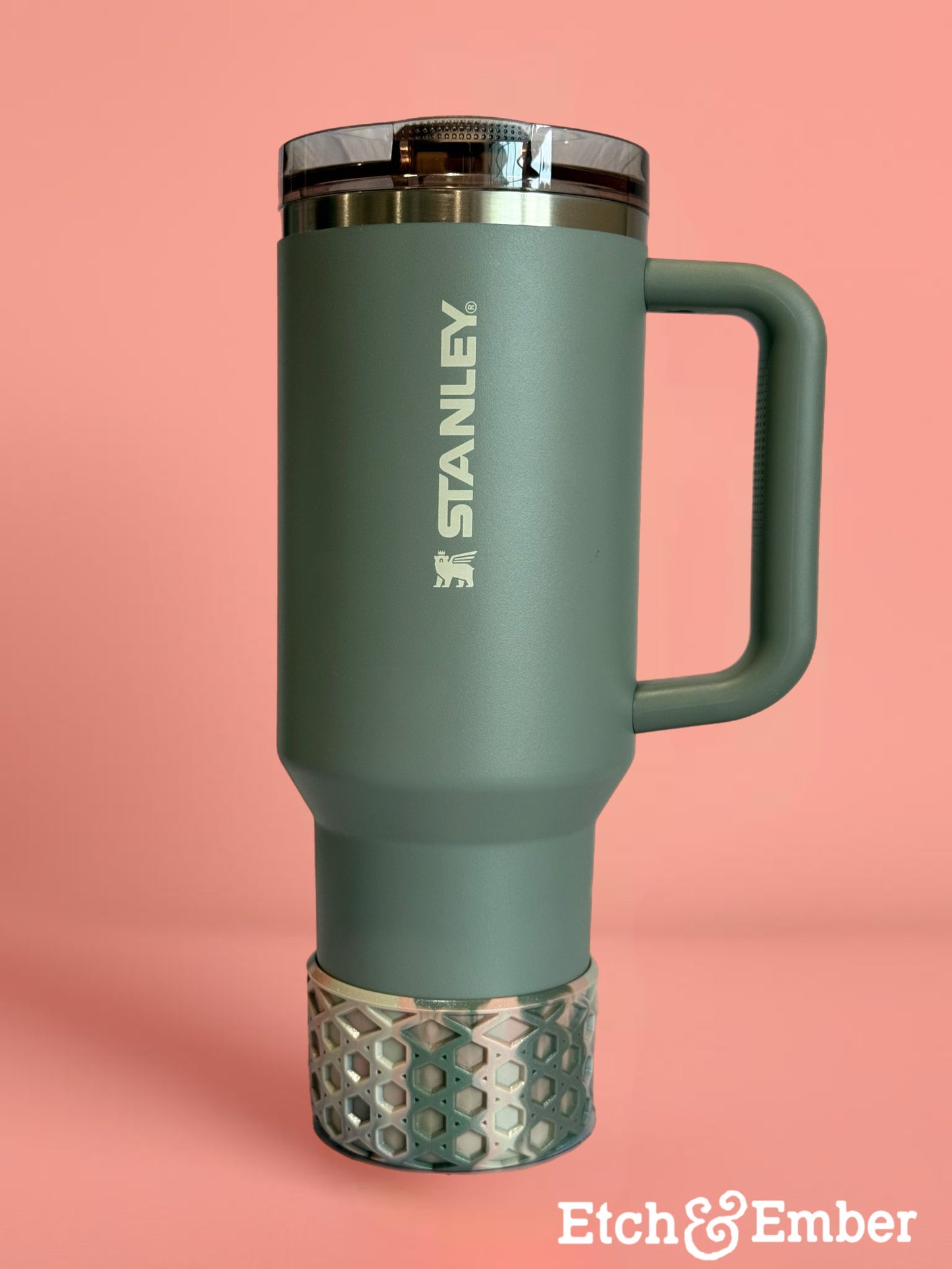 Sage Grey Remix WAFFLE Tumbler Boot -fits 20-40oz