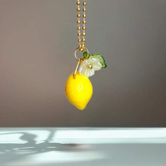 Little Lemon Charm - Tumbler Handle Charm