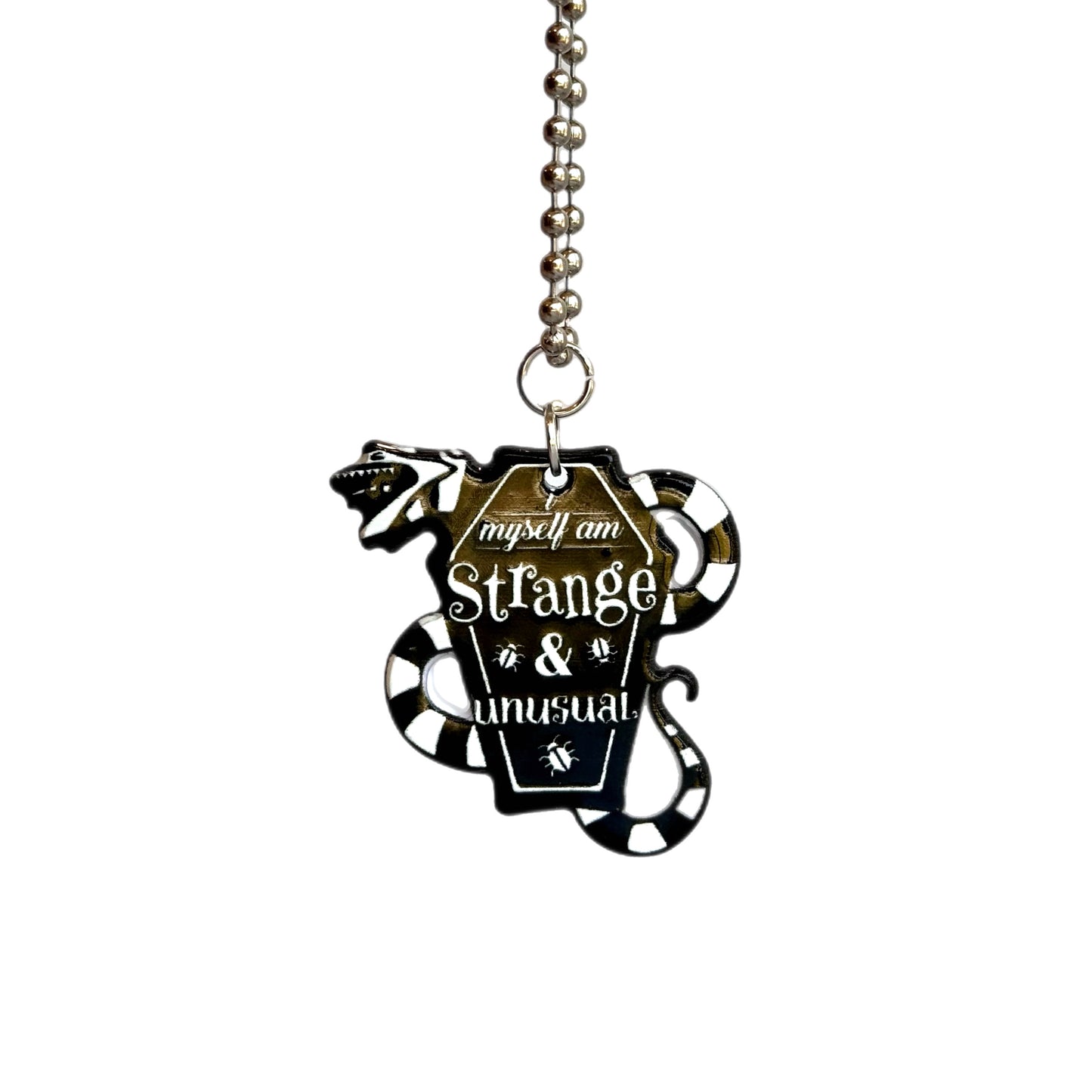 Beetlejuice Charm - Tumbler Handle Charm