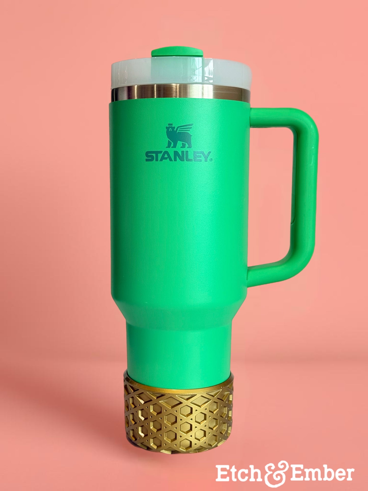 Metallic Gold WAFFLE Tumbler Boot -fits 20-40oz