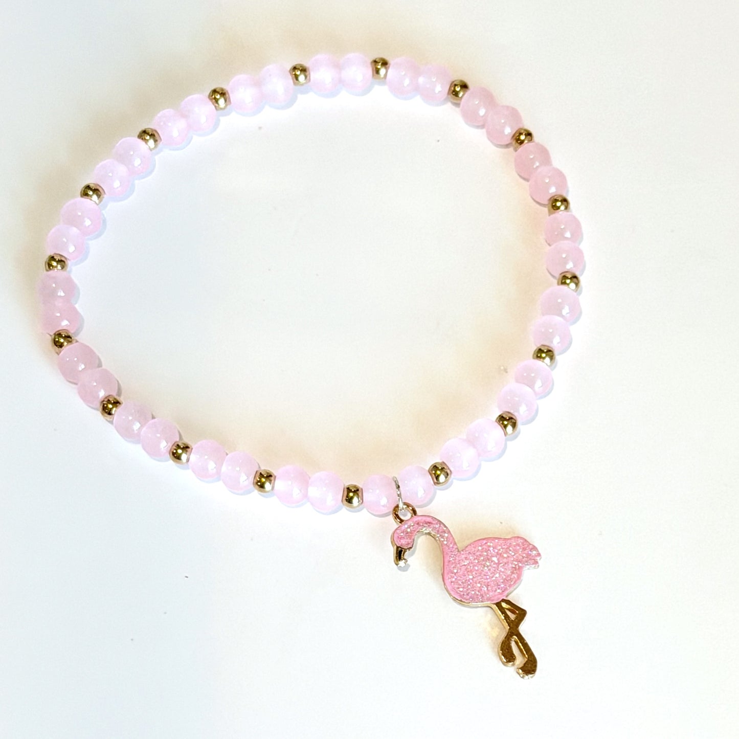 Pink Flamingo Tumbler Bracelet