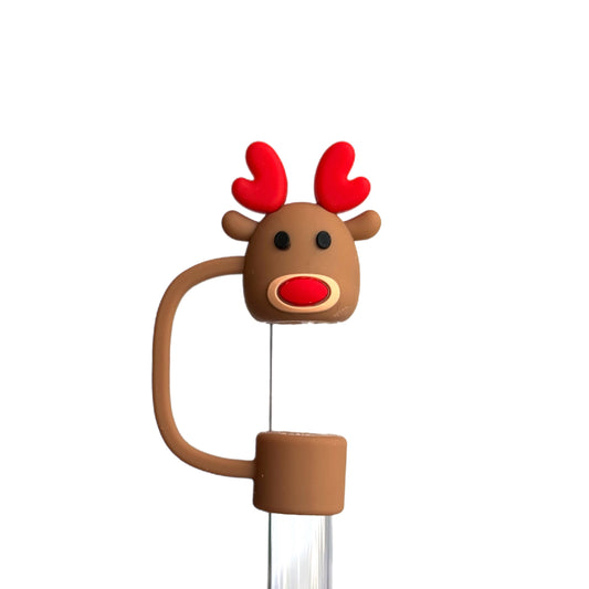 RUDOLPH Straw Topper