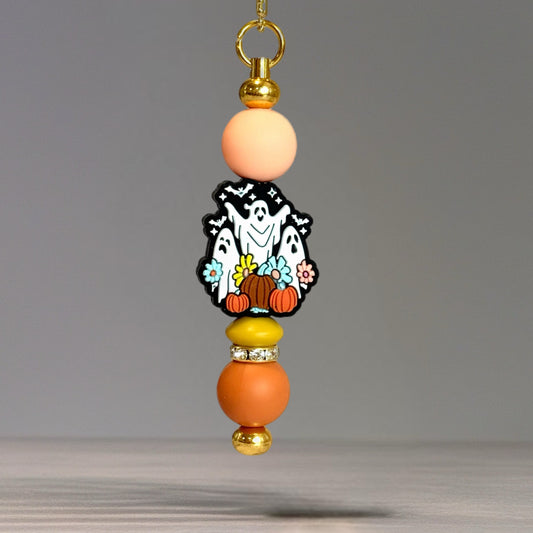 Fall Ghosts Bar Charm - Tumbler Handle Charm