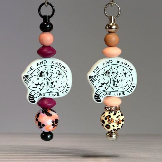 Me and Karma Bar Charm - Tumbler Handle Charm