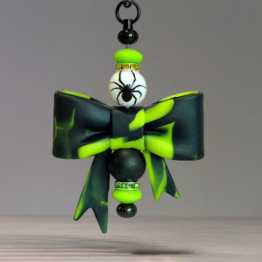 Web 3D Bow Charm - Tumbler Handle Charm