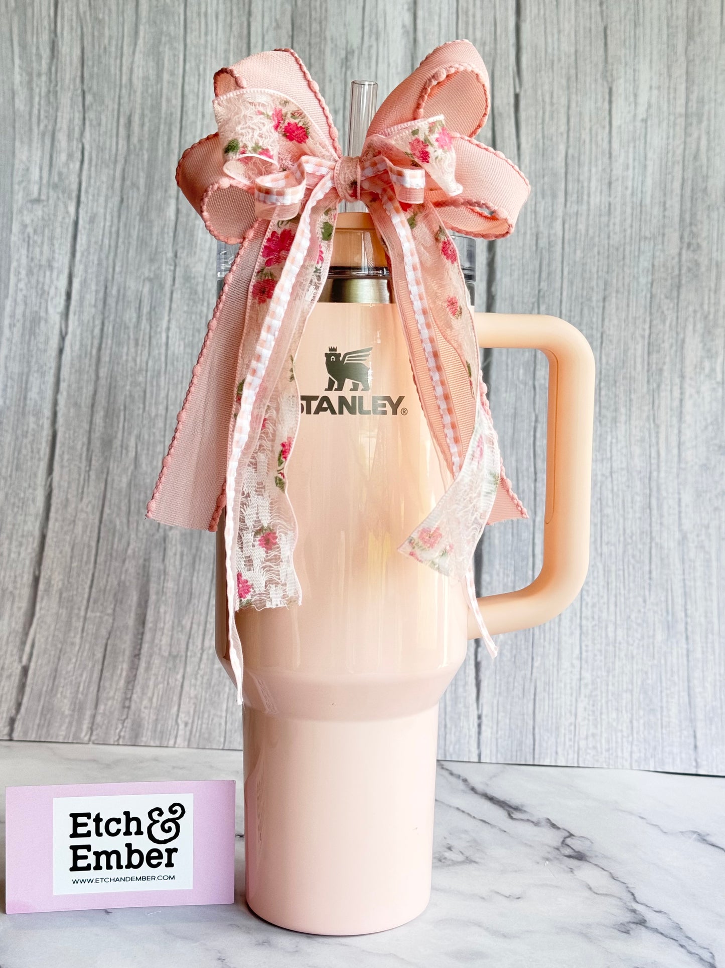 Bloom Tumbler Bow