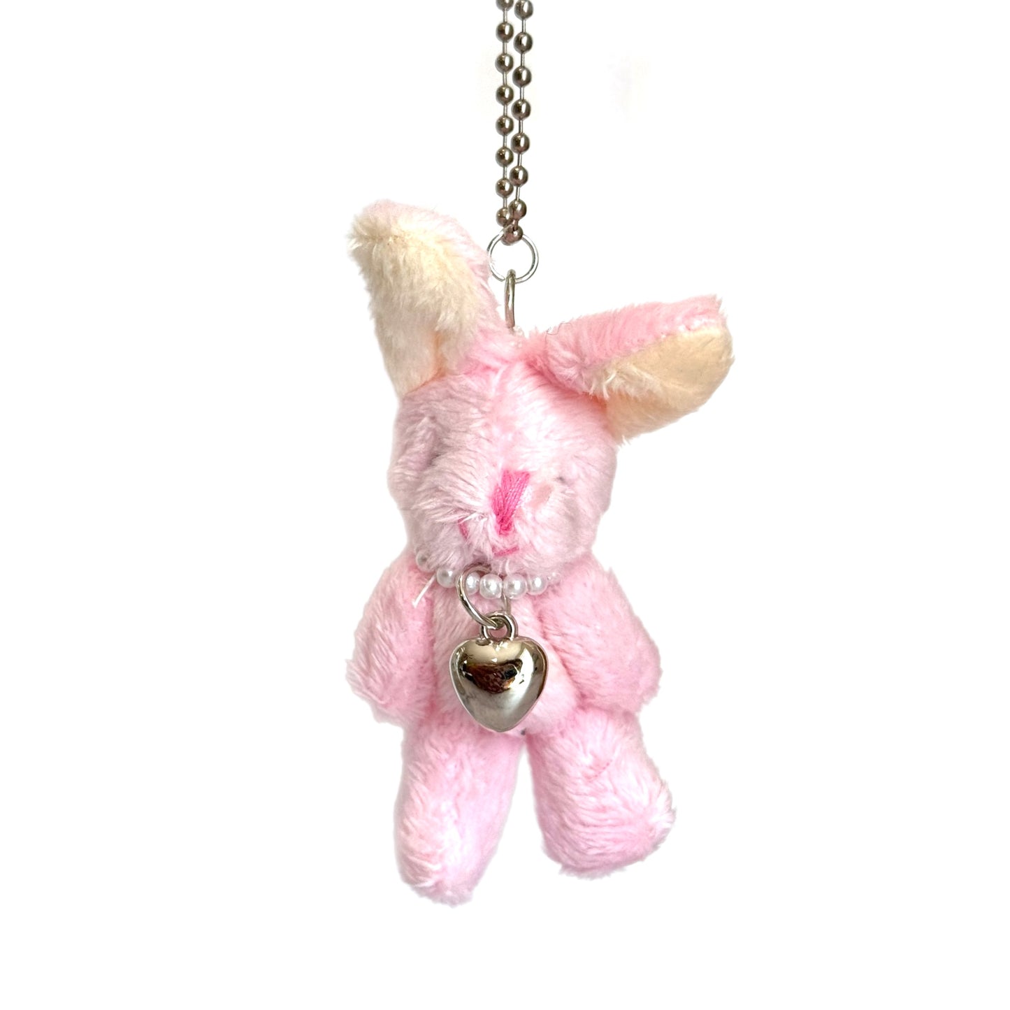 Plush Bunny Charm - Tumbler Handle Charm