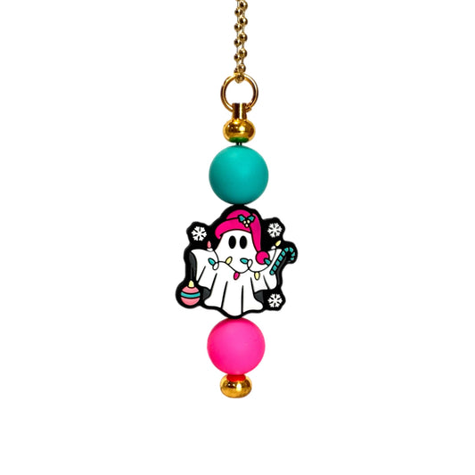 Jolly Ghost Charm - Tumbler Handle Charm