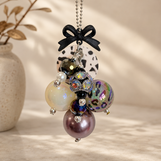 Blonde Tortoise Mini Bauble Charm - Tumbler Handle Charm